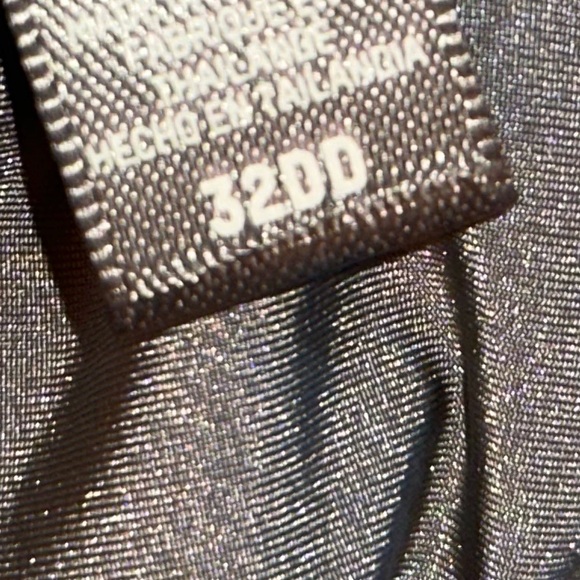 SKIMS GRAY GUN METAL Sheer Bra NWT - Picture 10 of 16
